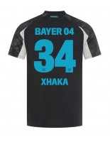 Bayer Leverkusen Granit Xhaka #34 Alternativní Dres 2024-25 Krátký Rukáv